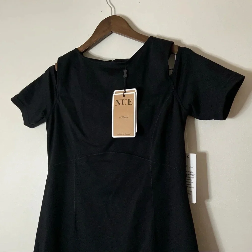 Shani Dress Body Architecture Peek-A-Boo Shoulder Women’s Size 10 NEW NUE S102 - Picture 7 of 16